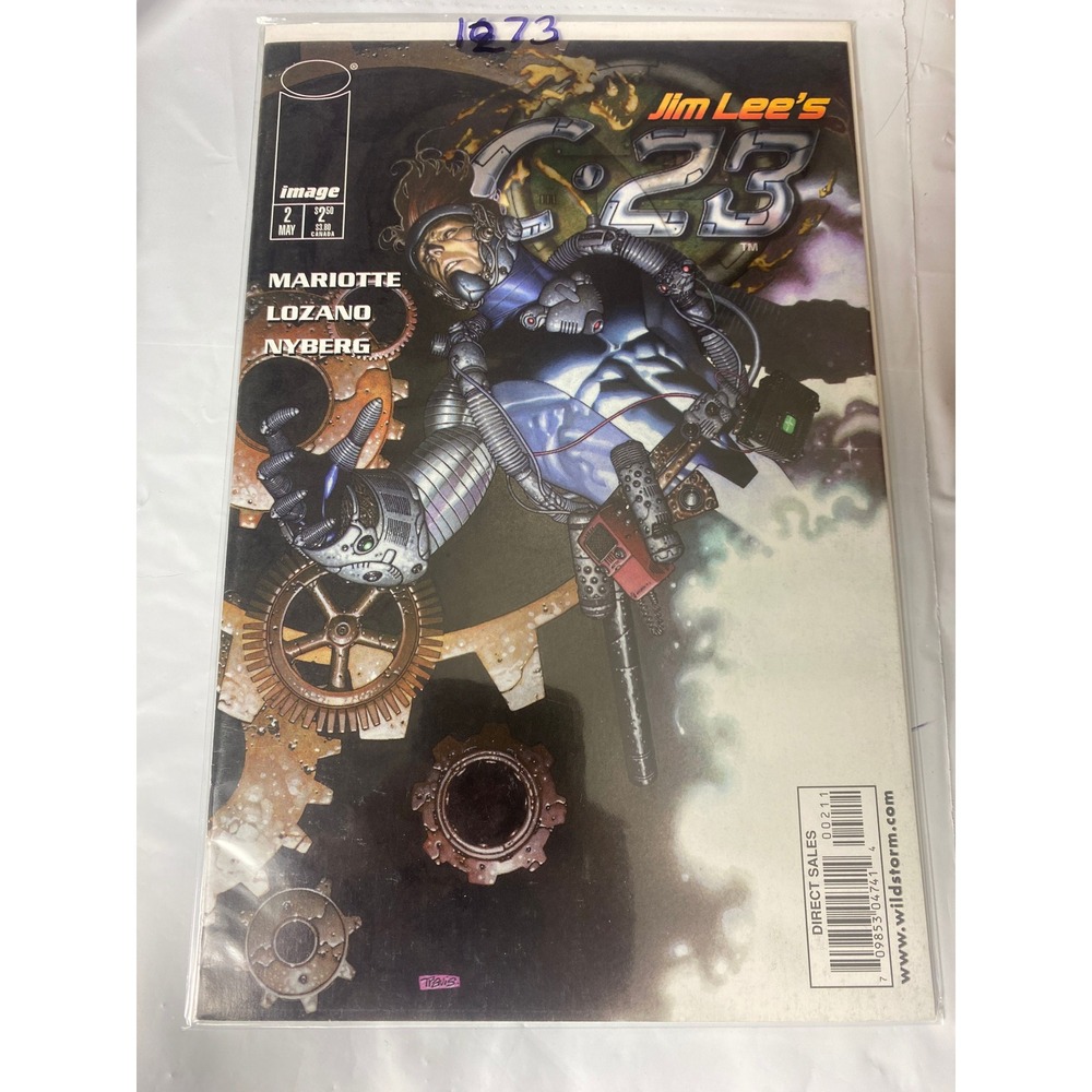Jim Lee's C-23 #2 Image Comics May 1998 Mariotte Lozano Nyberg Sci-Fi Cyberpunk